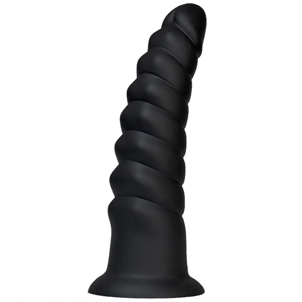 Spiral fantasy silicone dildo, photo 16