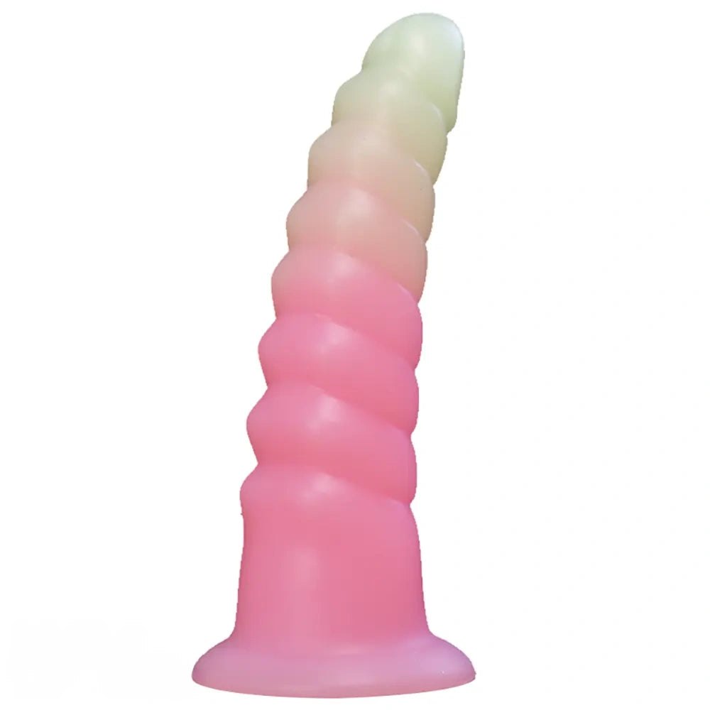 Spiral fantasy silicone dildo, photo 2