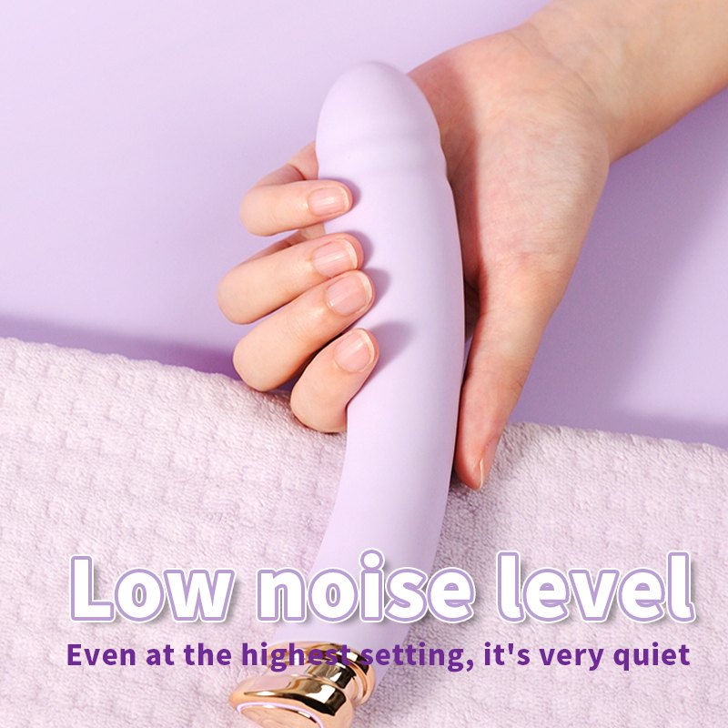 Purple split clitoral and G-spot vibrator, photo 6
