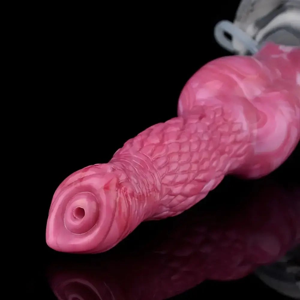 Mixed color dog knot animal silicone dildo, photo 10