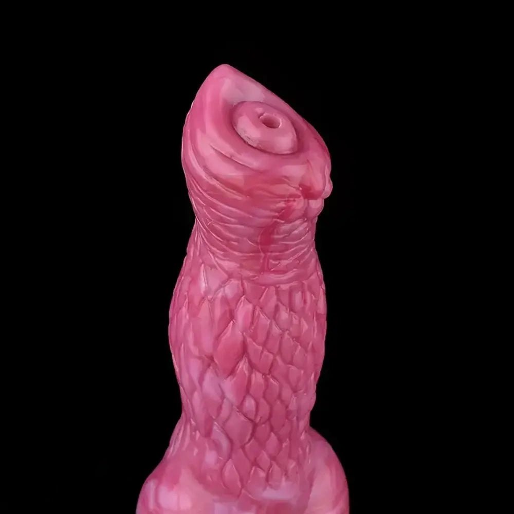 Mixed color dog knot animal silicone dildo, photo 7