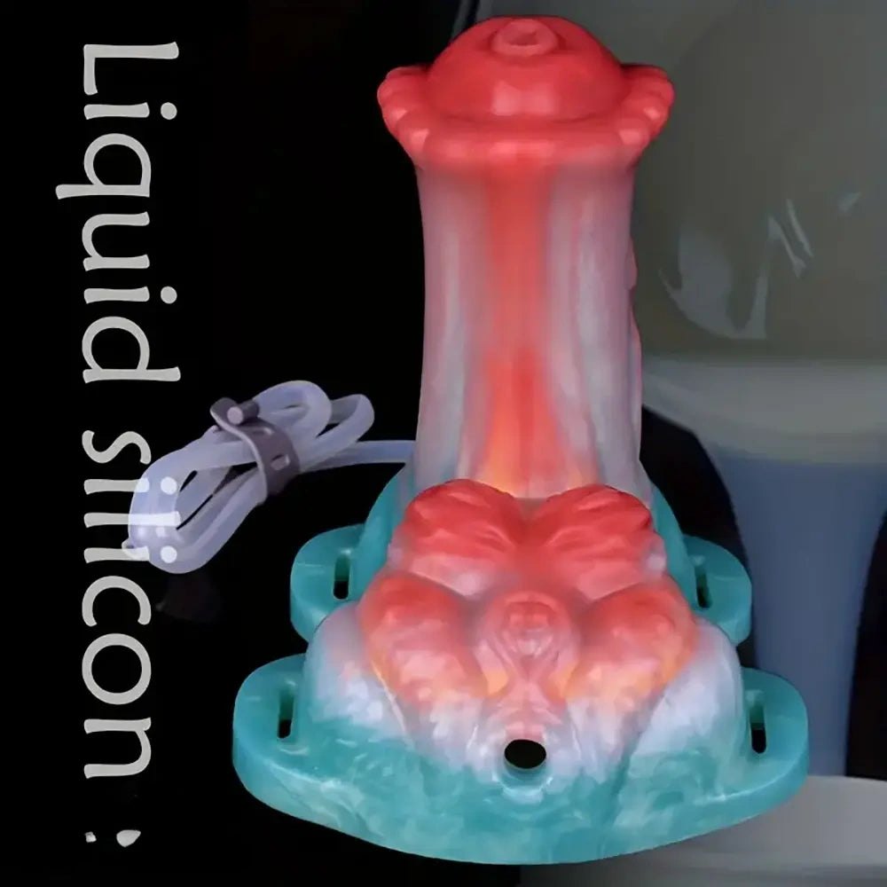 Squirting fantasy creature silicone dildo, photo 1