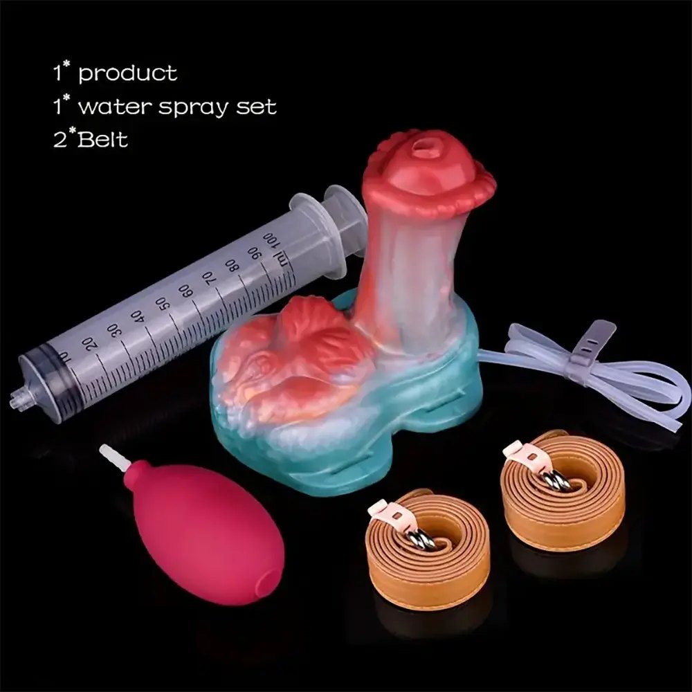 Squirting fantasy creature silicone dildo, photo 7