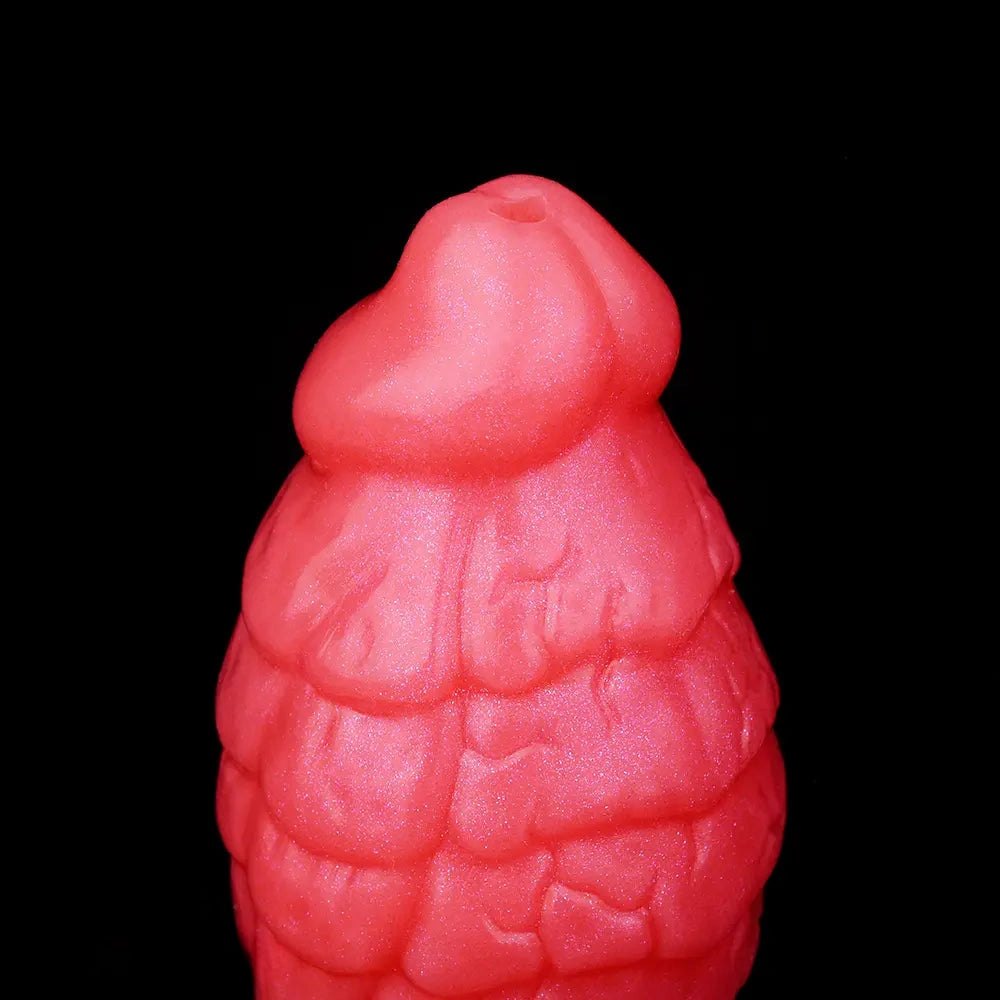 Red inflatable fantasy dildo, photo 15