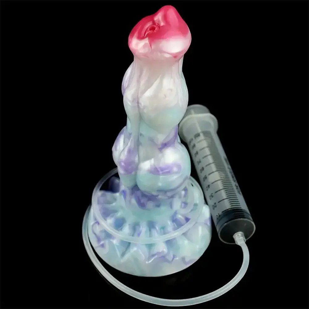 Pastel gradient fantasy suction dildo, photo 7