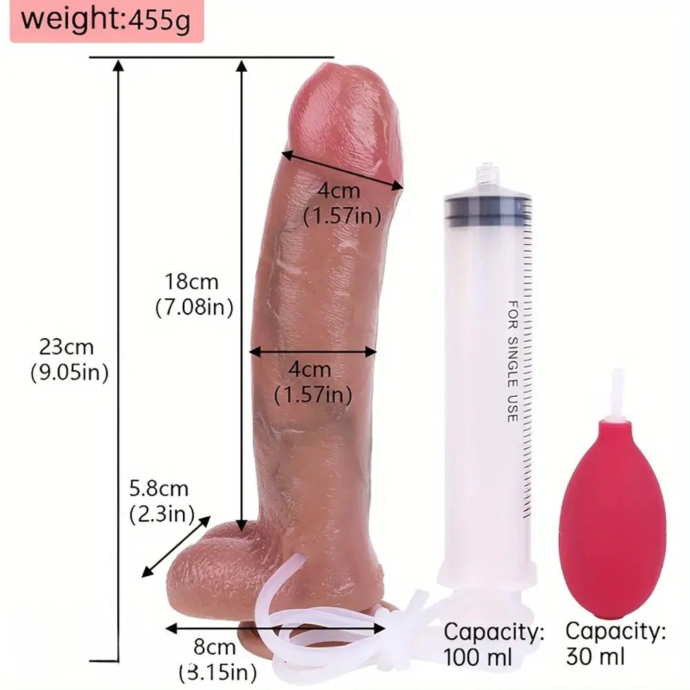 Flesh squirting realistic dildo, photo 5