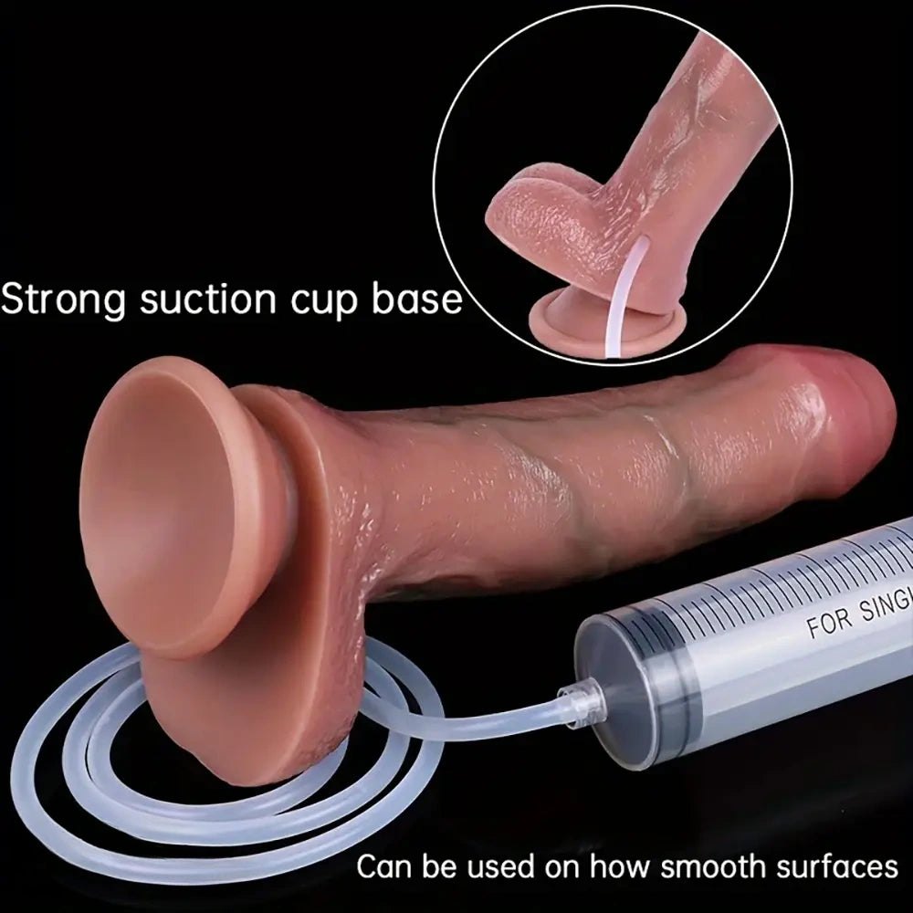 Flesh squirting realistic dildo, photo 7
