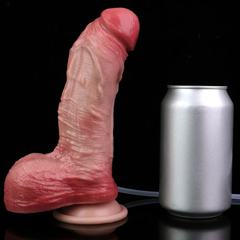 Flesh tone squirting realistic dildo, photo 10