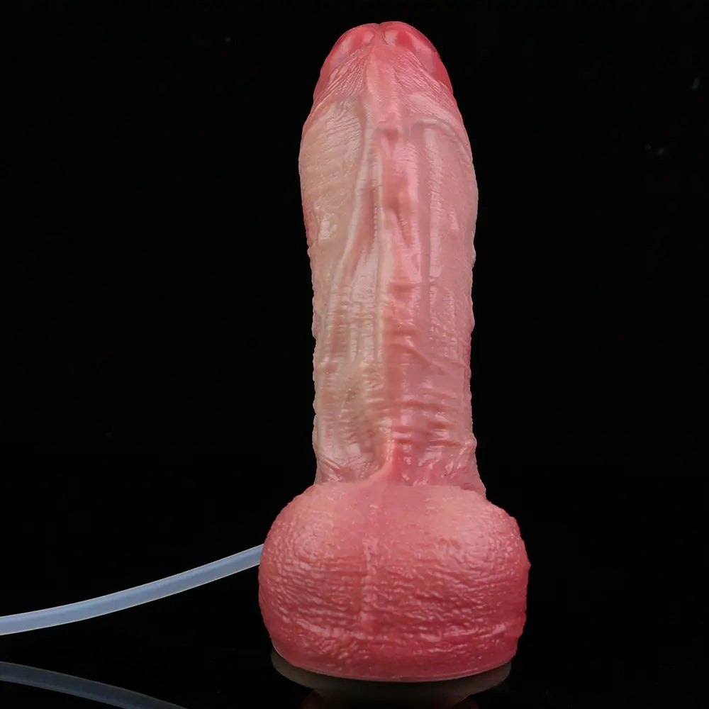 Flesh tone squirting realistic dildo, photo 6