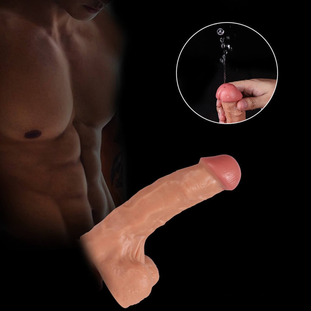 Flesh tone squirting realistic dildo, photo 3