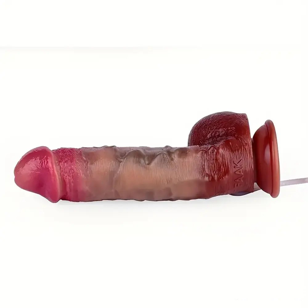 Flesh realistic squirting silicone dildo, photo 7