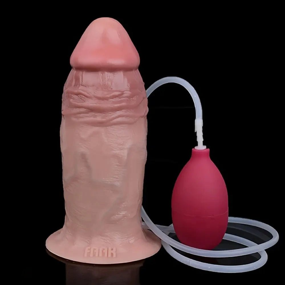 Flesh realistic squirting dildo, photo 10
