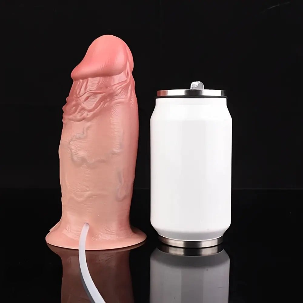 Flesh realistic squirting dildo, photo 7
