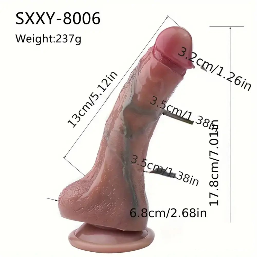 Flesh-tone realistic strap-on dildo, photo 10