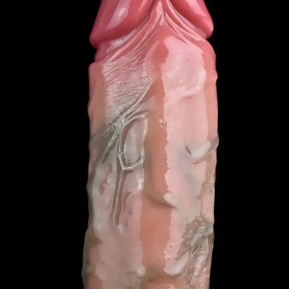 Flesh-tone realistic strap-on dildo, photo 7