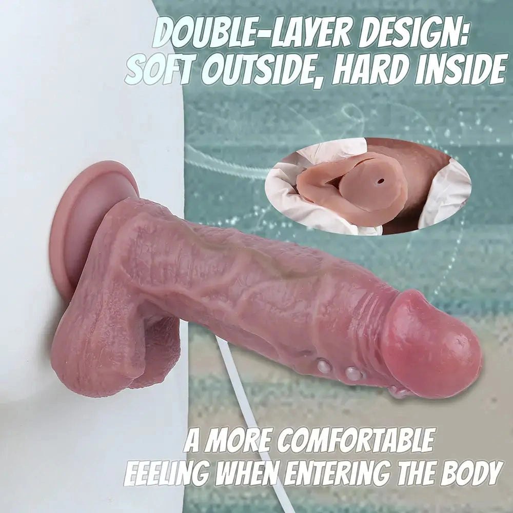 Flesh squirting strap-on dildo, photo 7