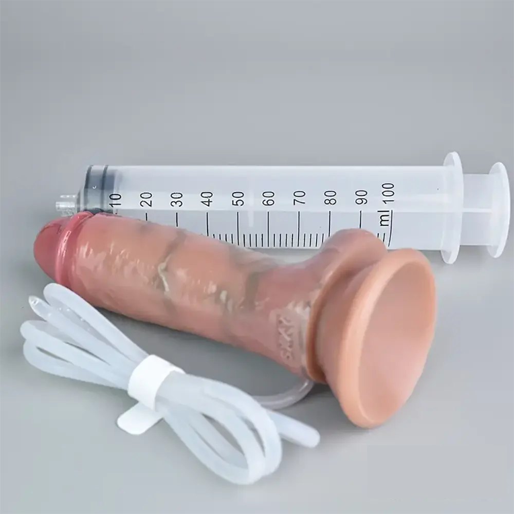 Flesh tone silicone suction cup dildo, photo 9