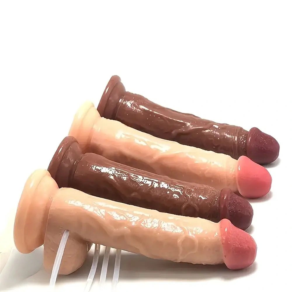 Squirting suction cup dildo, photo 4