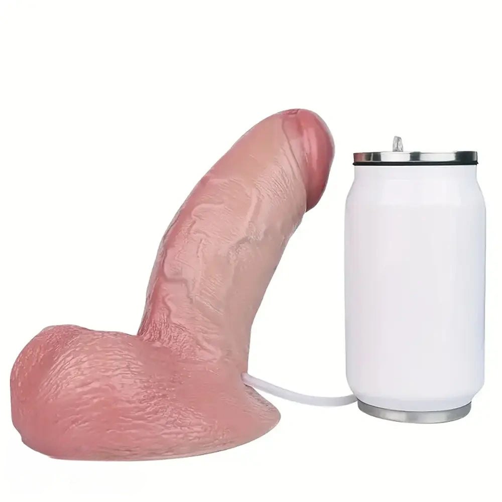 Flesh thick squirting realistic dildo, photo 11
