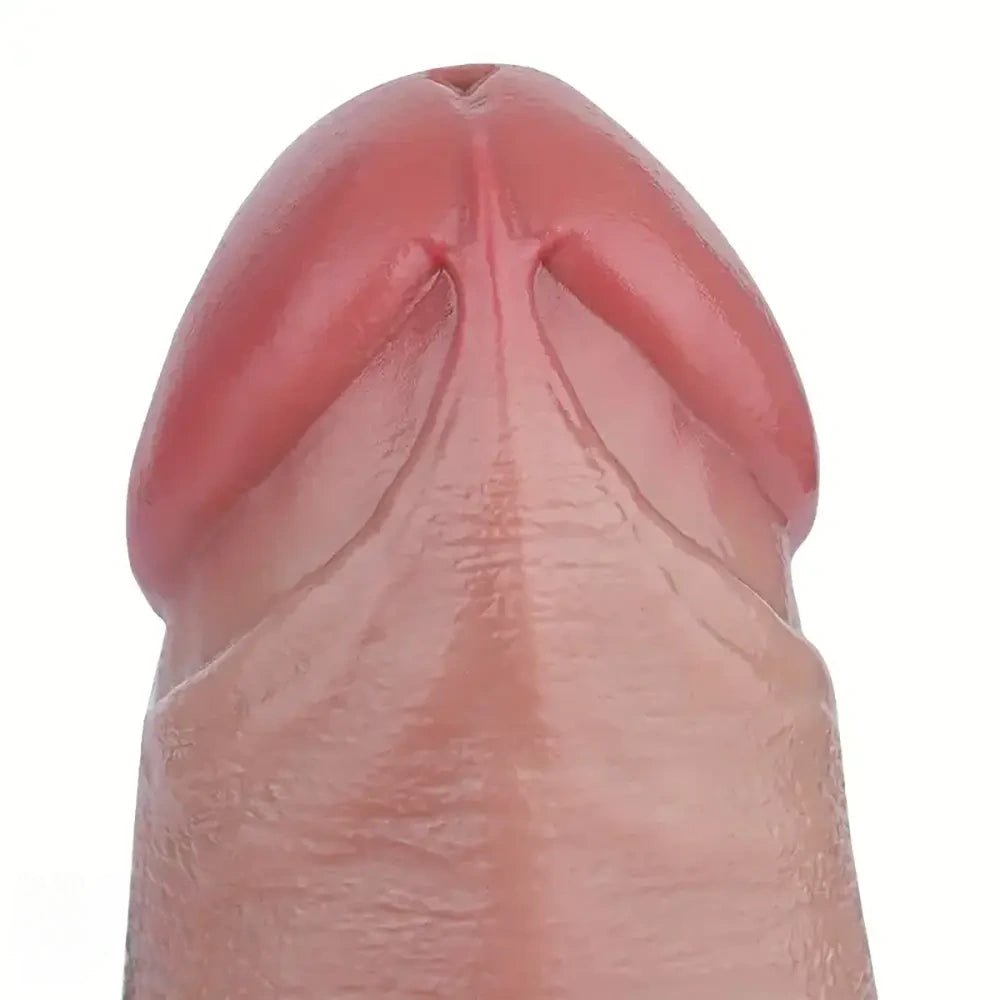 Flesh thick squirting realistic dildo, photo 13