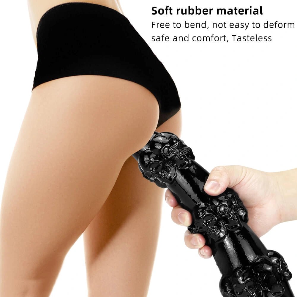 Stacked skull fantasy dildo, photo 2