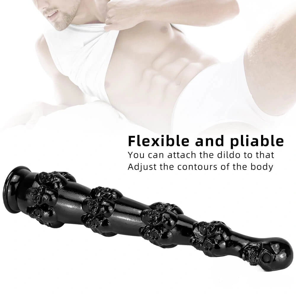 Stacked skull fantasy dildo, photo 5