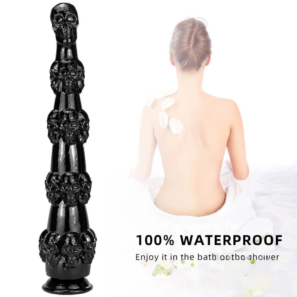 Stacked skull fantasy dildo, photo 6