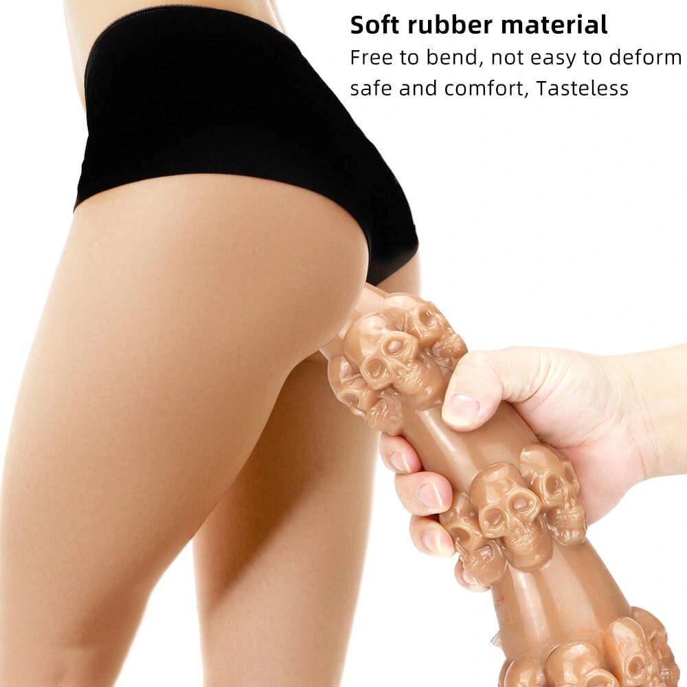 Stacked skull fantasy dildo, photo 8