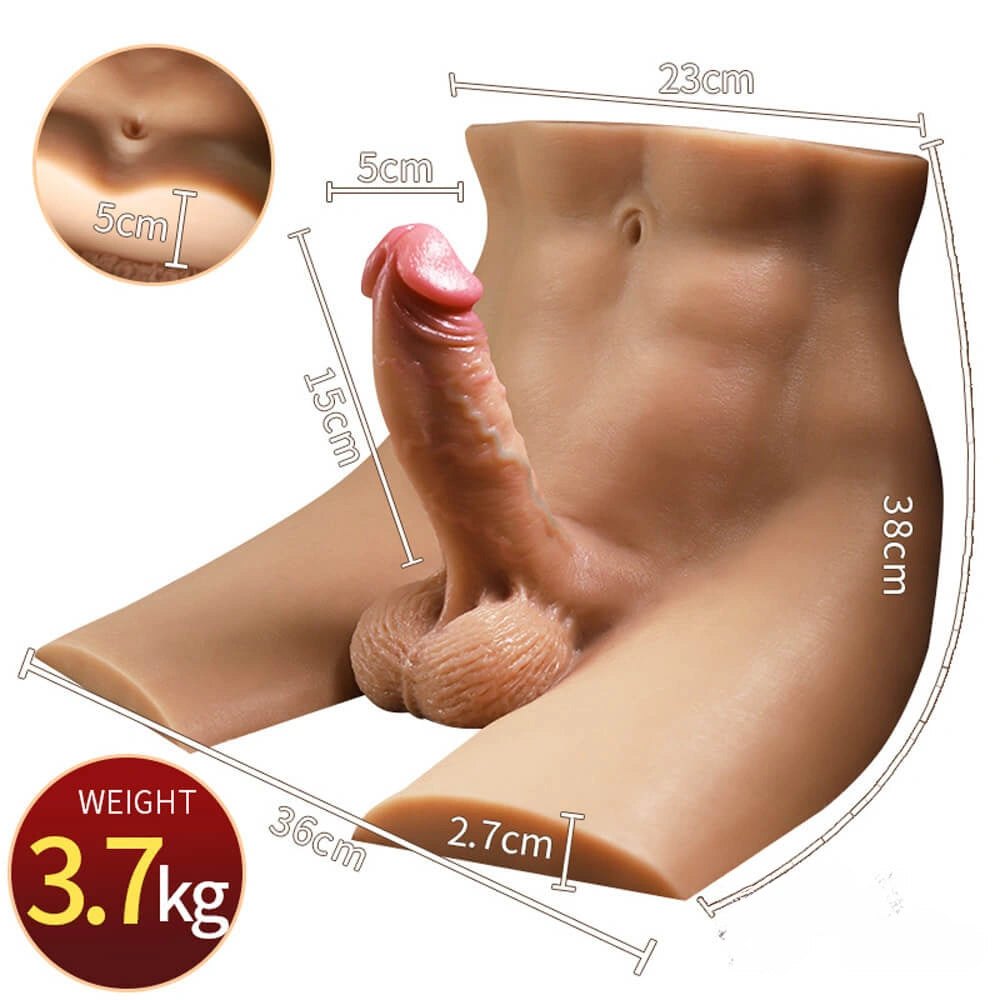 Flesh-tone standing torso doll, photo 2