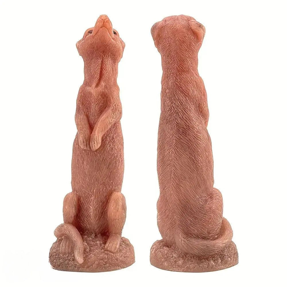 Brown meerkat animal dildo, photo 2
