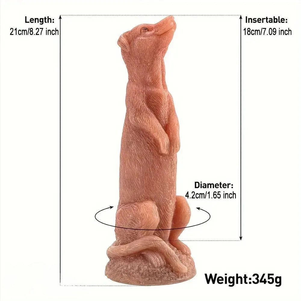 Brown meerkat animal dildo, photo 6