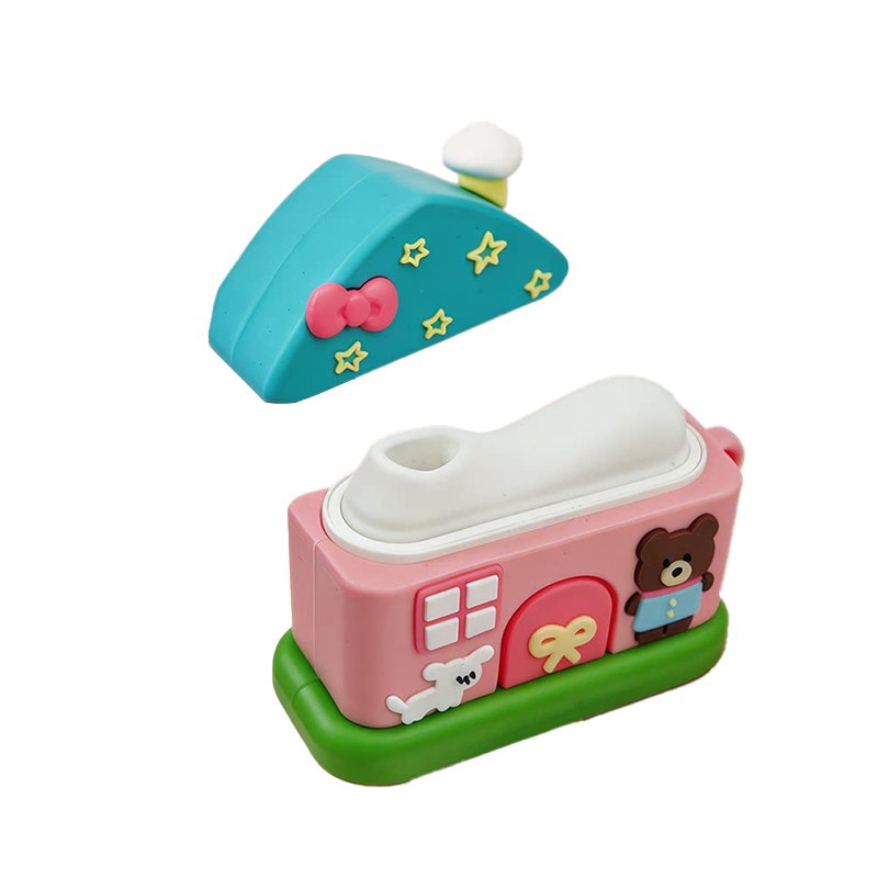 Pink storybook cottage clitoral suction vibrator, photo 1