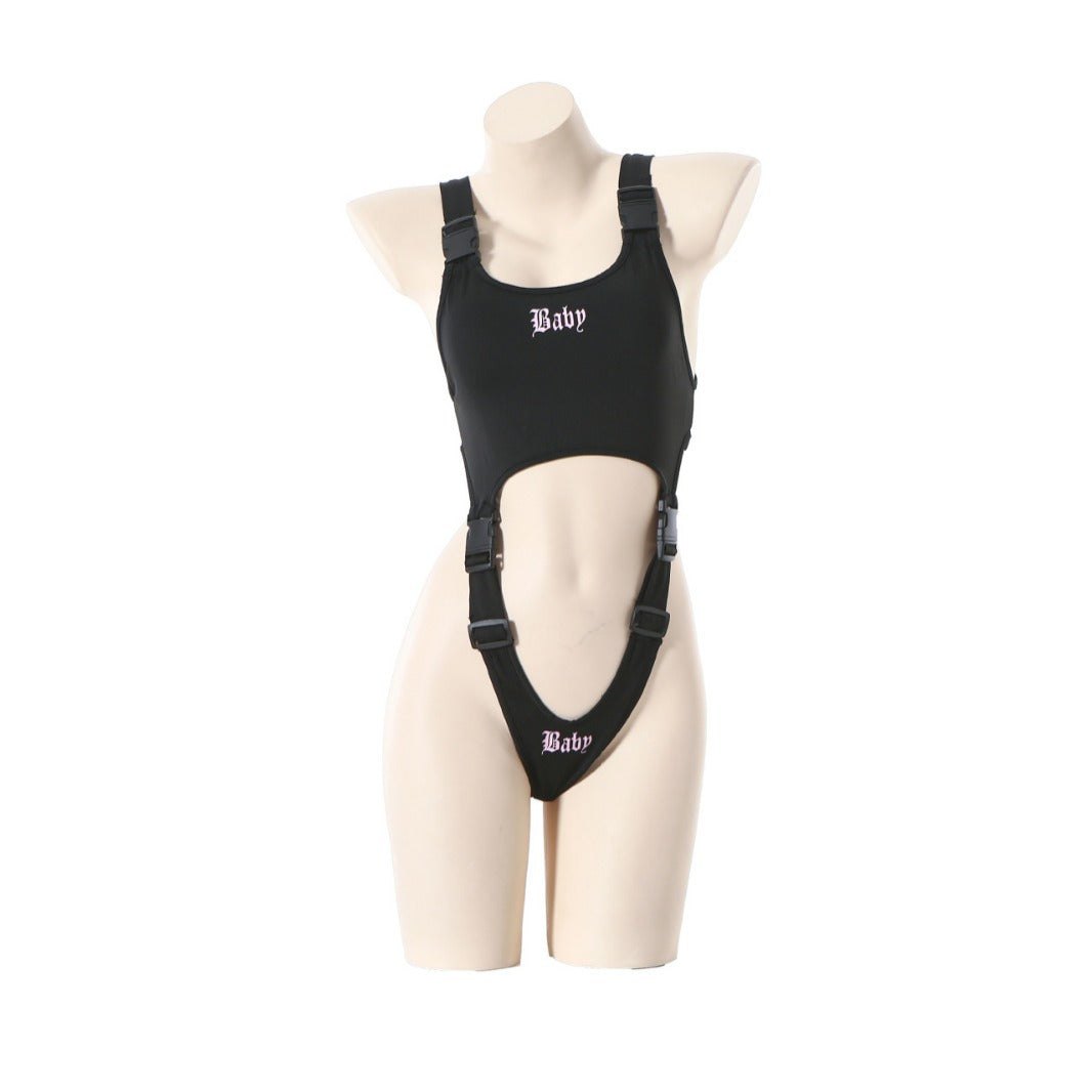 Strap buckle one piece bodysuit, photo 3