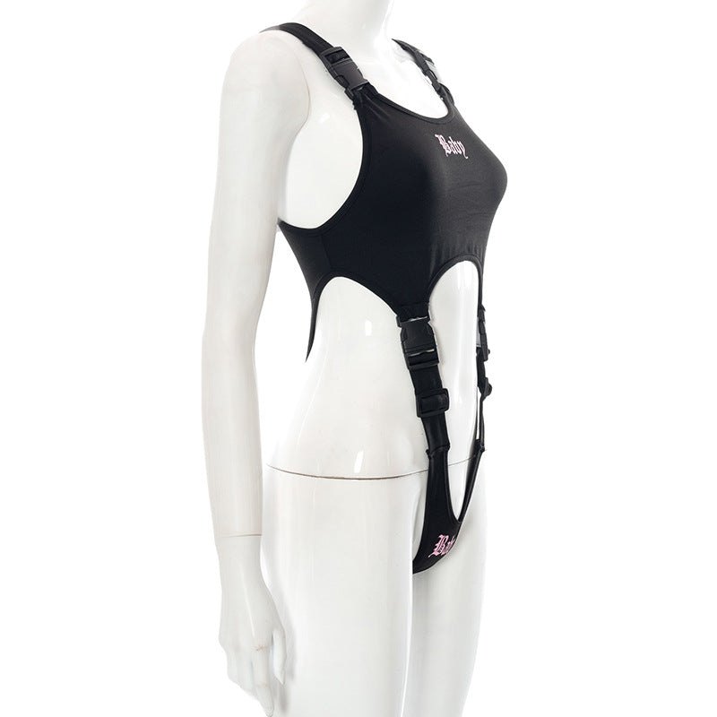 Strap buckle one piece bodysuit, photo 5