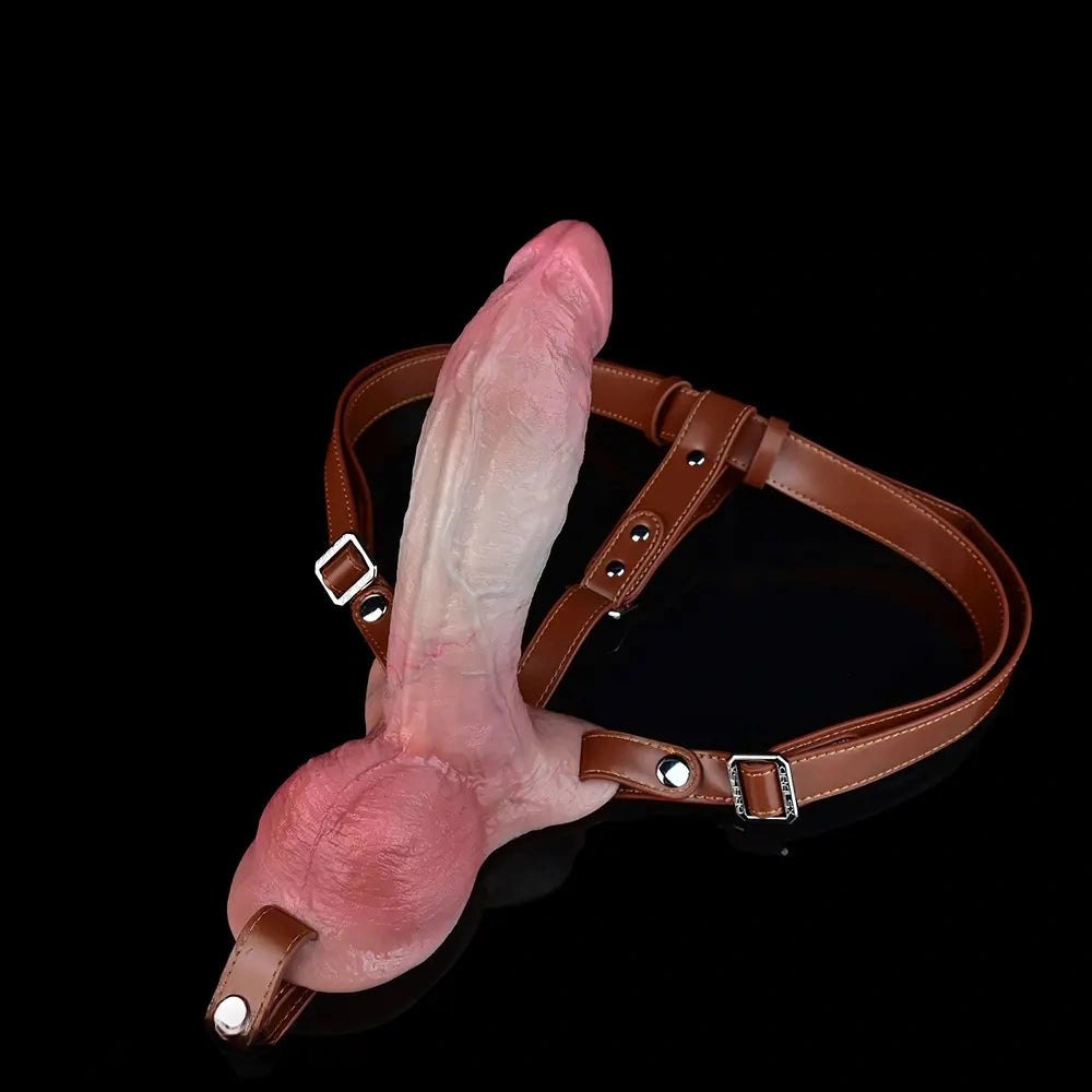 Flesh strap-on dildo, photo 14