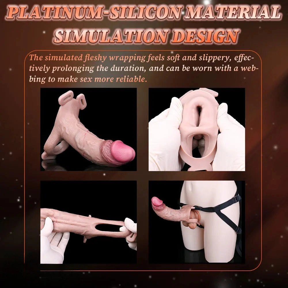 Flesh tone realistic extender sleeve, photo 9