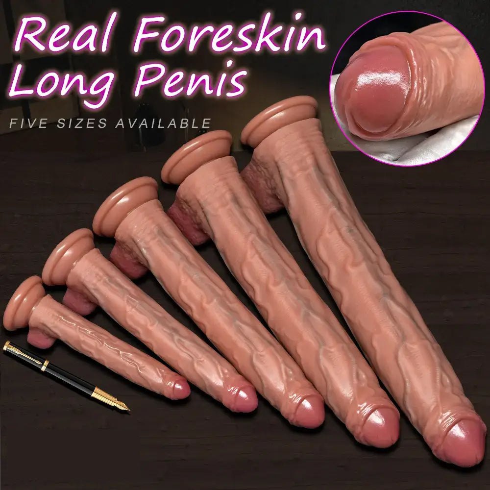 Flesh tone strap on realistic silicone dildo, photo 1
