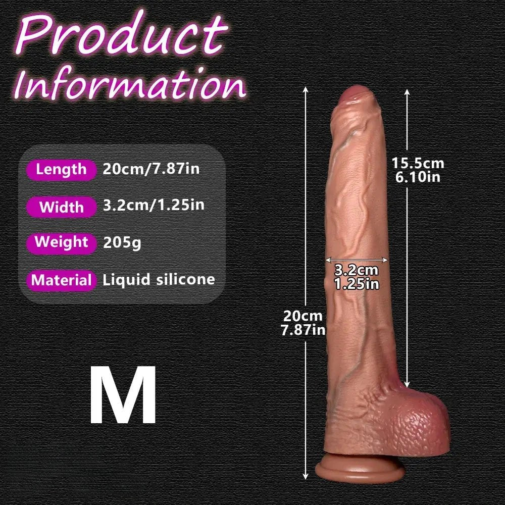 Flesh tone strap on realistic silicone dildo, photo 8