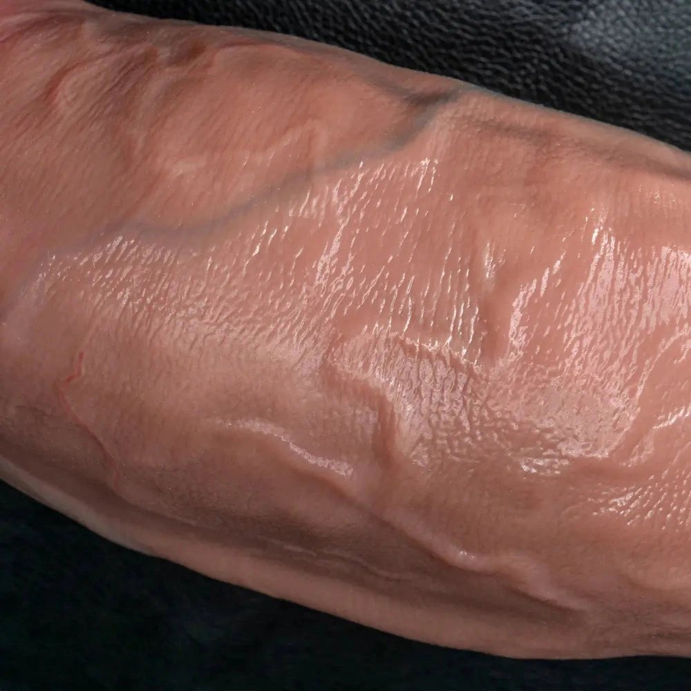 Flesh tone strap on ready dildo, photo 11