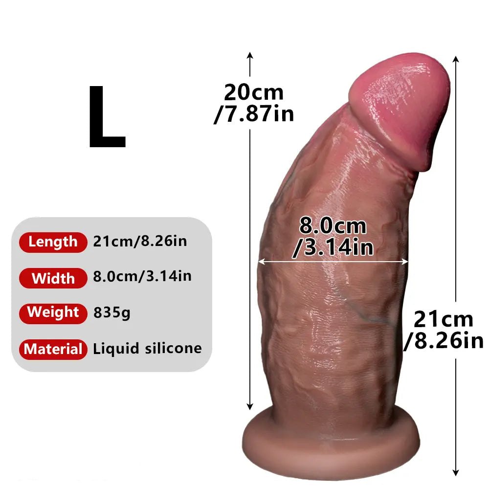 Flesh tone strap on ready dildo, photo 3