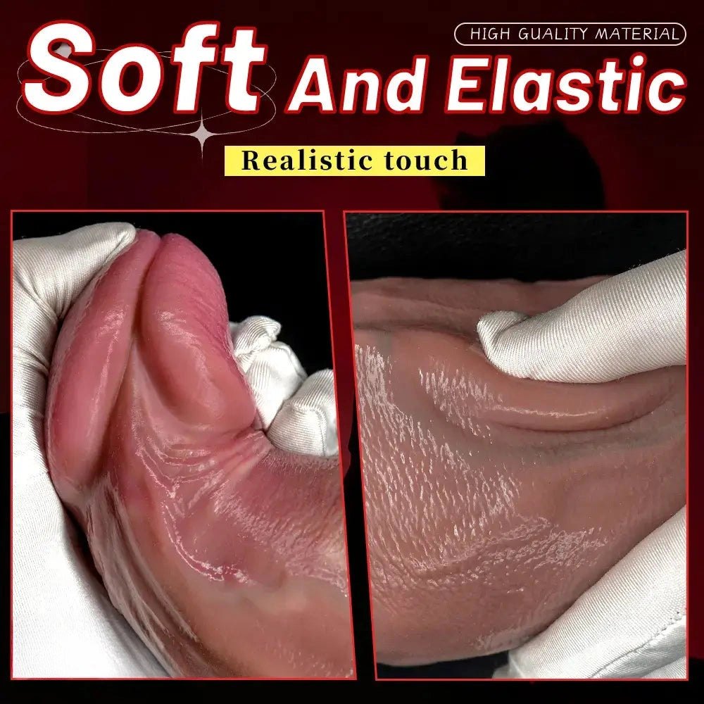 Flesh tone strap on ready dildo, photo 4