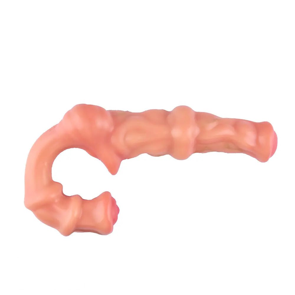 Flesh double-ended dildo, photo 7