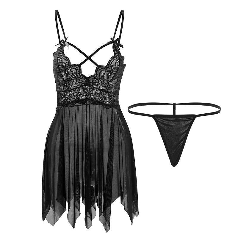 Strappy lace camisole skirt set, photo 5