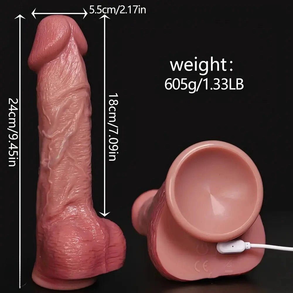 Flesh strong suction cup dildo, photo 3