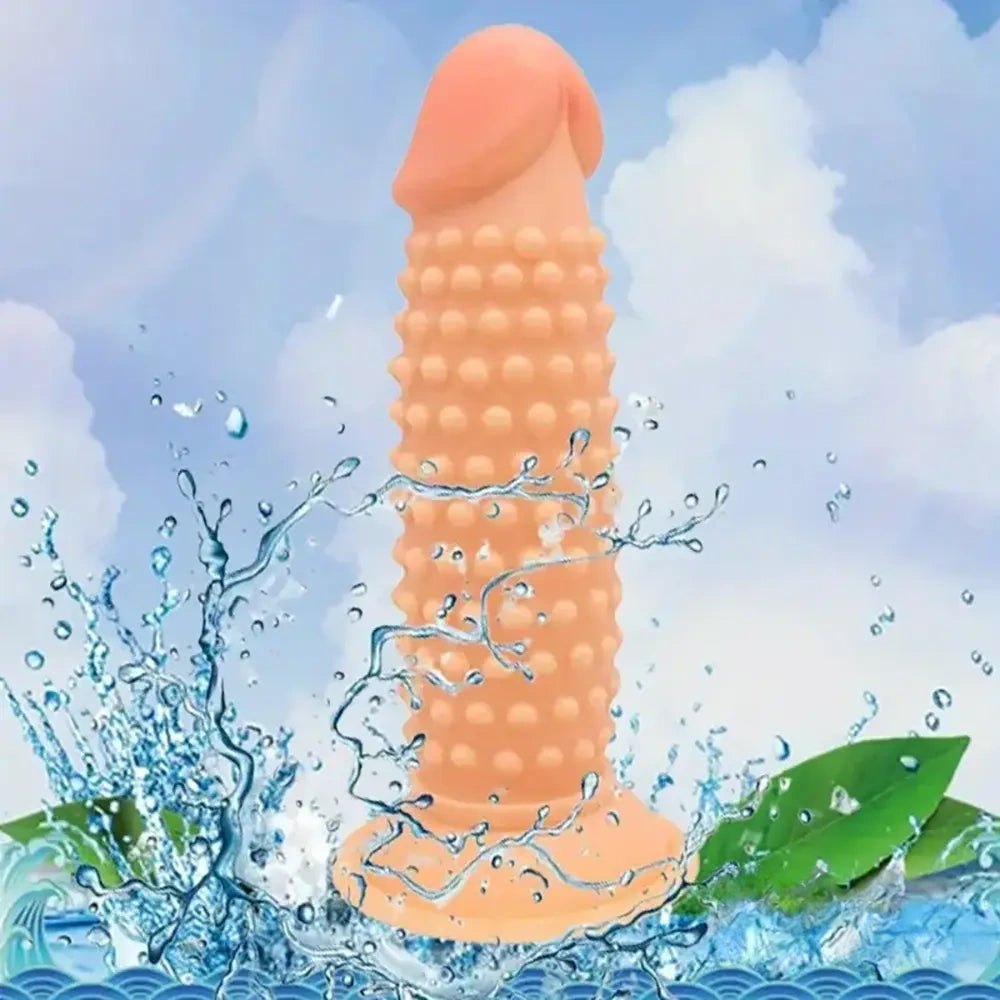 Flesh studded anal dildo, photo 3