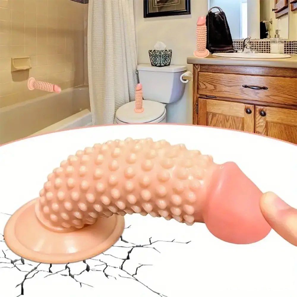 Flesh studded anal dildo, photo 4