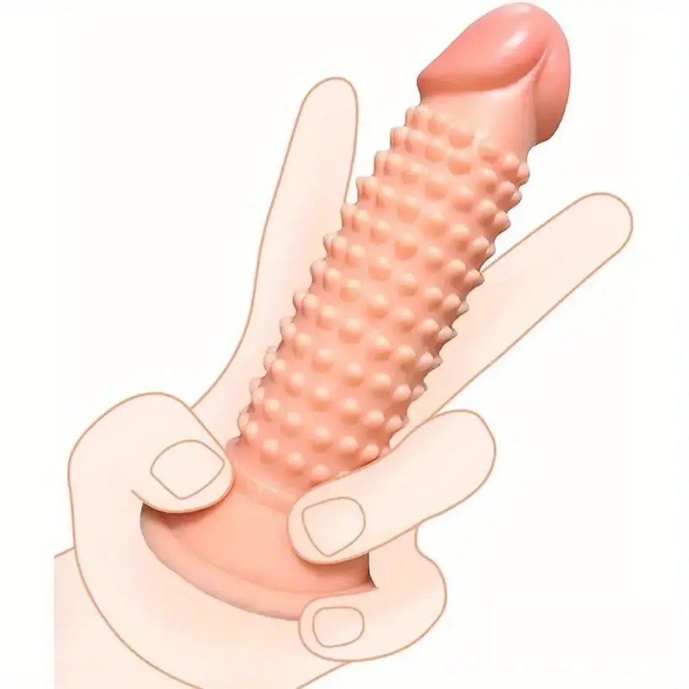 Flesh studded anal dildo, photo 7