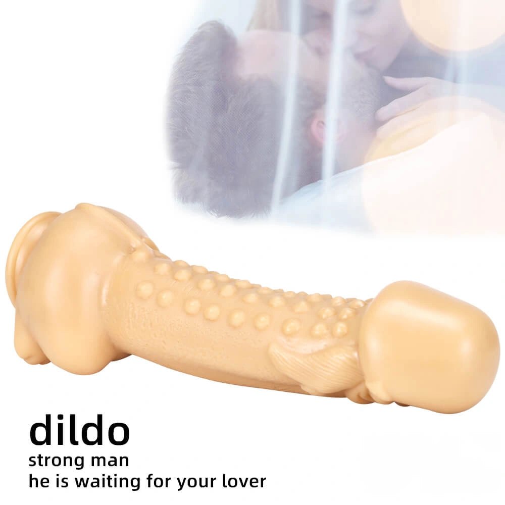 Studded suction cup PVC dildo, photo 13