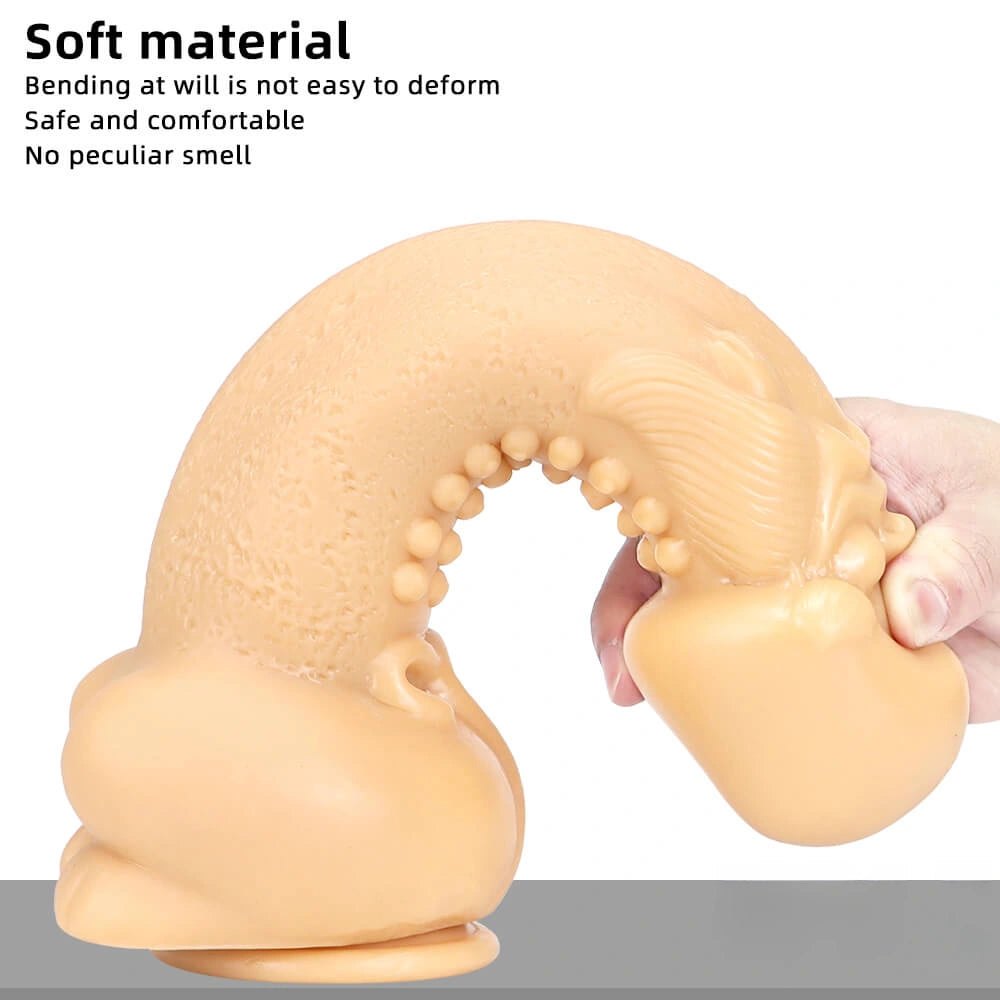 Studded suction cup PVC dildo, photo 14
