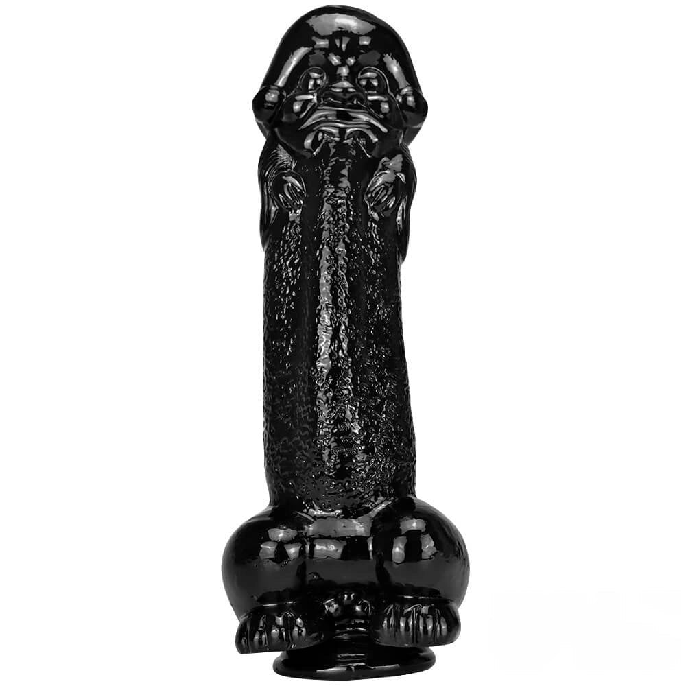 Studded suction cup PVC dildo, photo 2